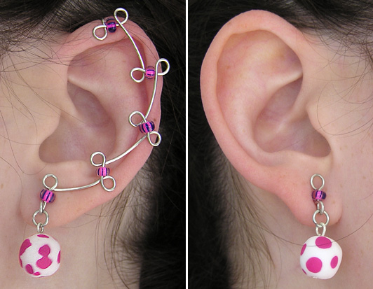 Cotton Candy Ear Vines by lavadragon
