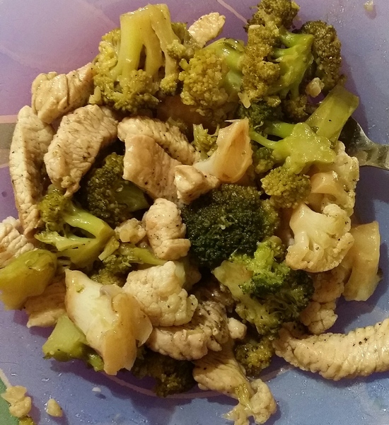 brokula piletina karfiol