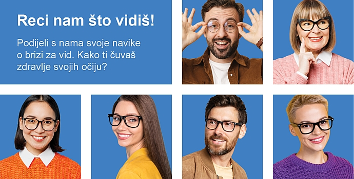 Vid koji mijenja perspektivu - Koliko znamo o zdravlju svog vida? # Ispuni upitnik i ostvari super popust!