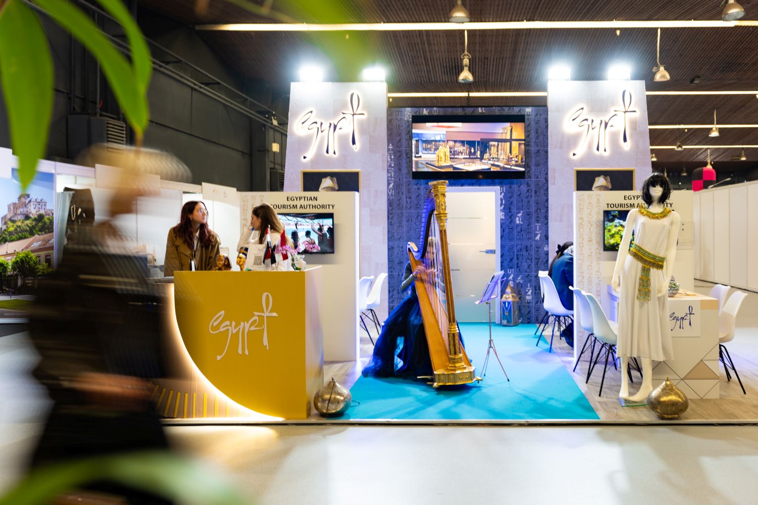 EGIPTIAN BOOTH ON PLACE2GO FAIR