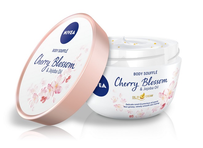 NIVEA Cherry Blossom Jojoba Oil soufflé za tijelo 3 cr
