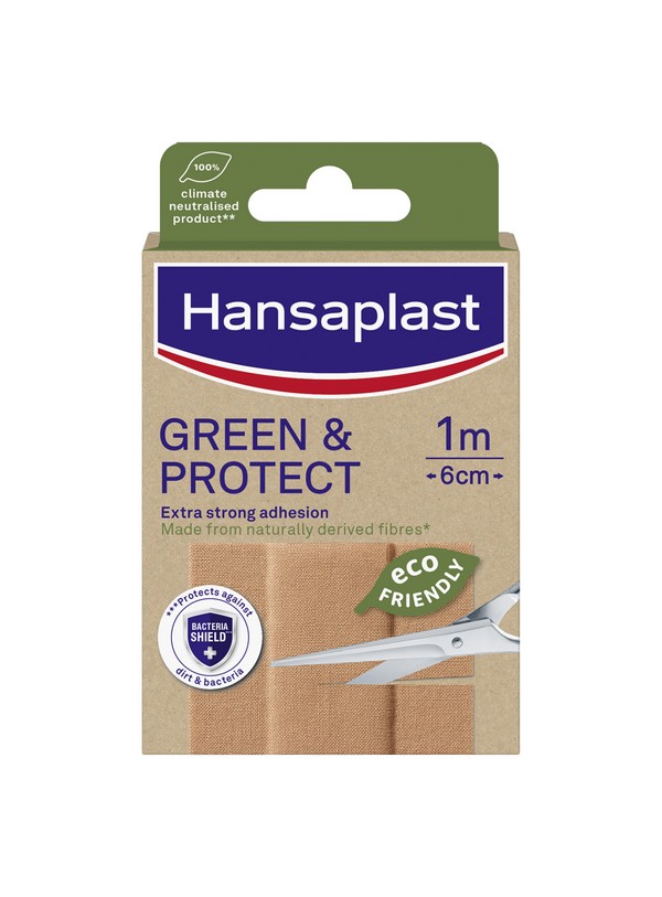 48796 GREEN PROTECT Hansaplast front RGB