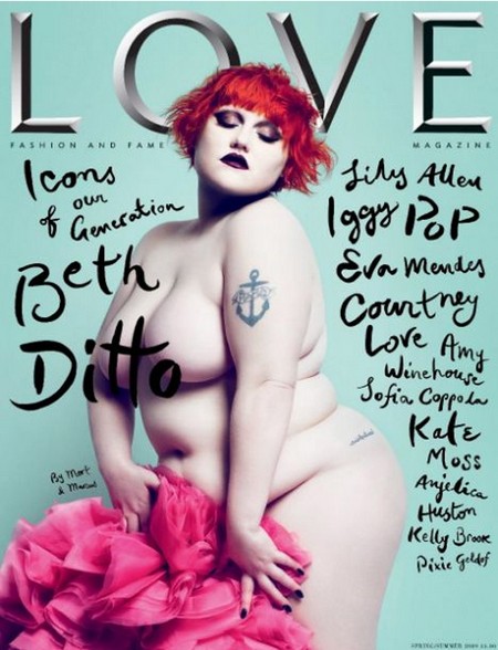 Love Magazine Beth Ditto Issue 1