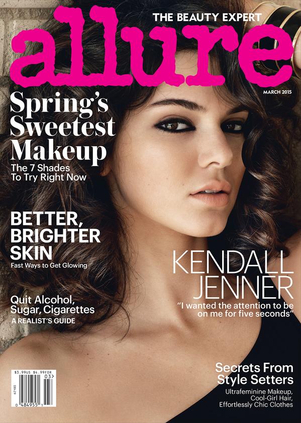 kendall jenner allure march 2015 cover