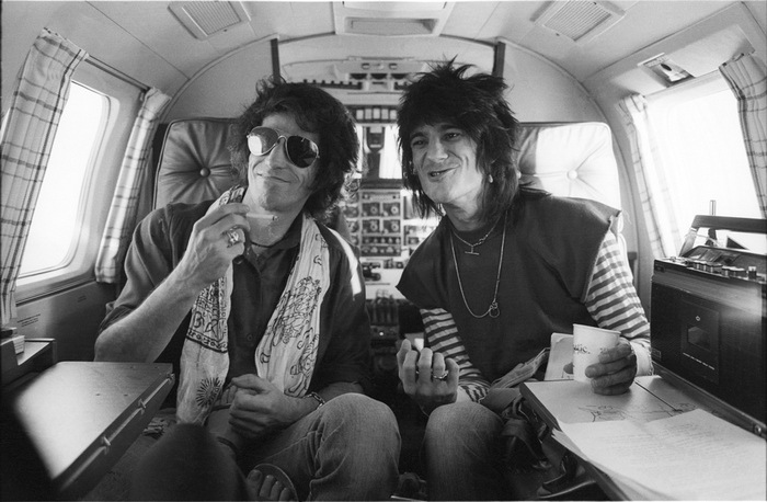 Keith Richards and Ron Wood
