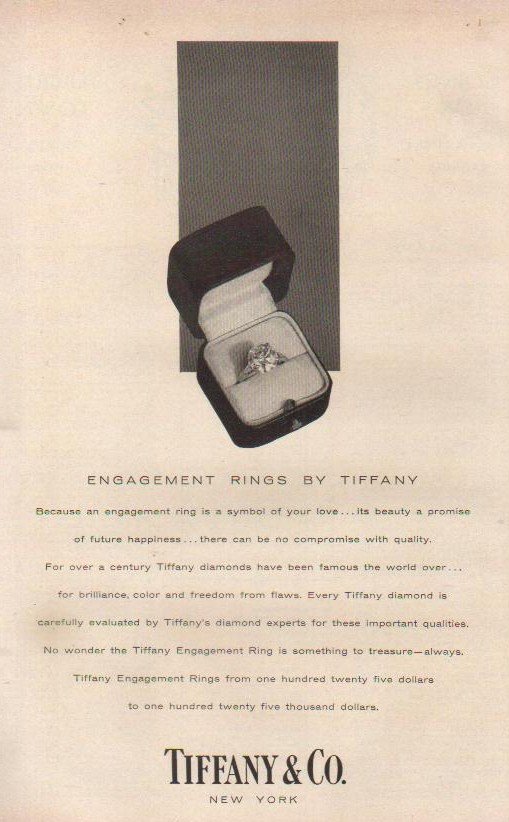 tiffany and co ad 1956
