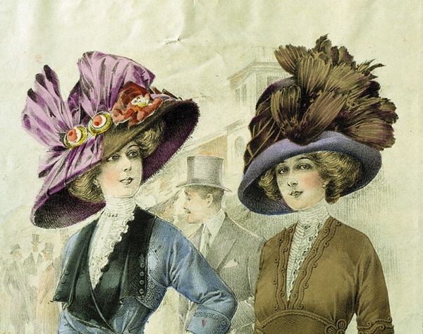 vintage hat 1911
