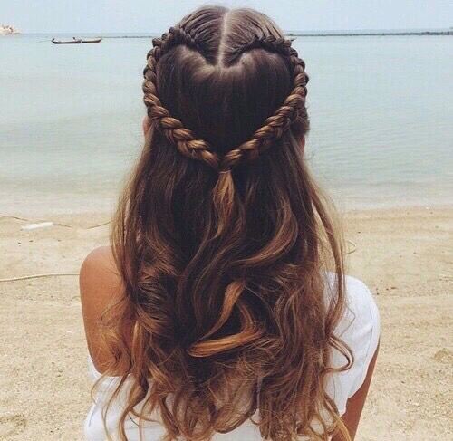 Heart-hairstyle