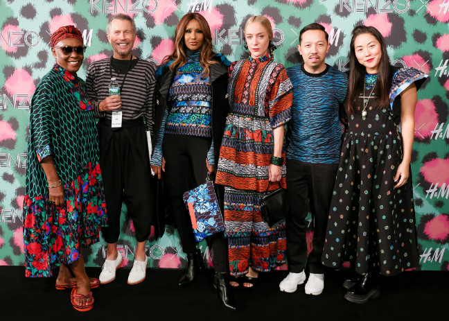 kenzo-x-hm-nyc-event-group