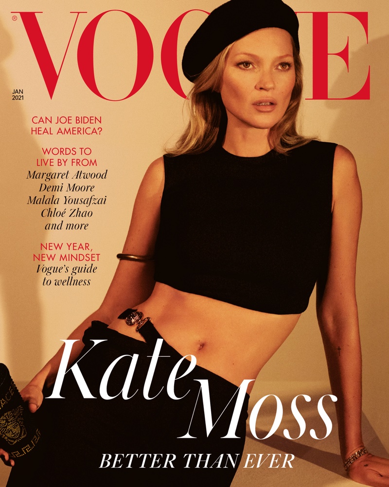 Kate Moss Vogue UK Cover 2020 Photos02