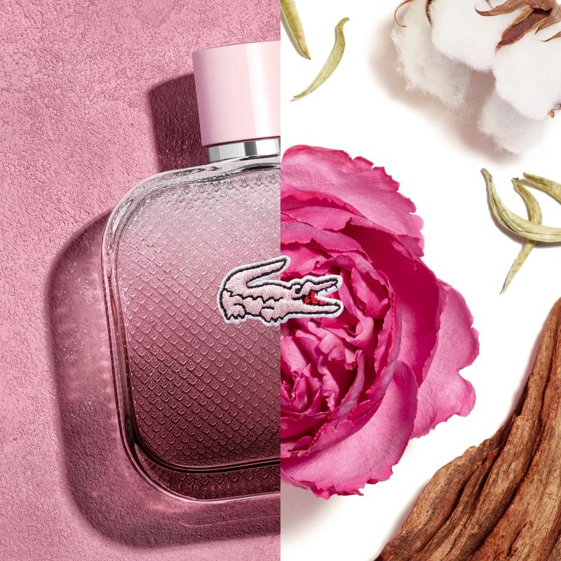 LACOSTE L.12.12 ROSE EAU INTENSE EDT DIGITAL INGREDIENTS SQUARE master