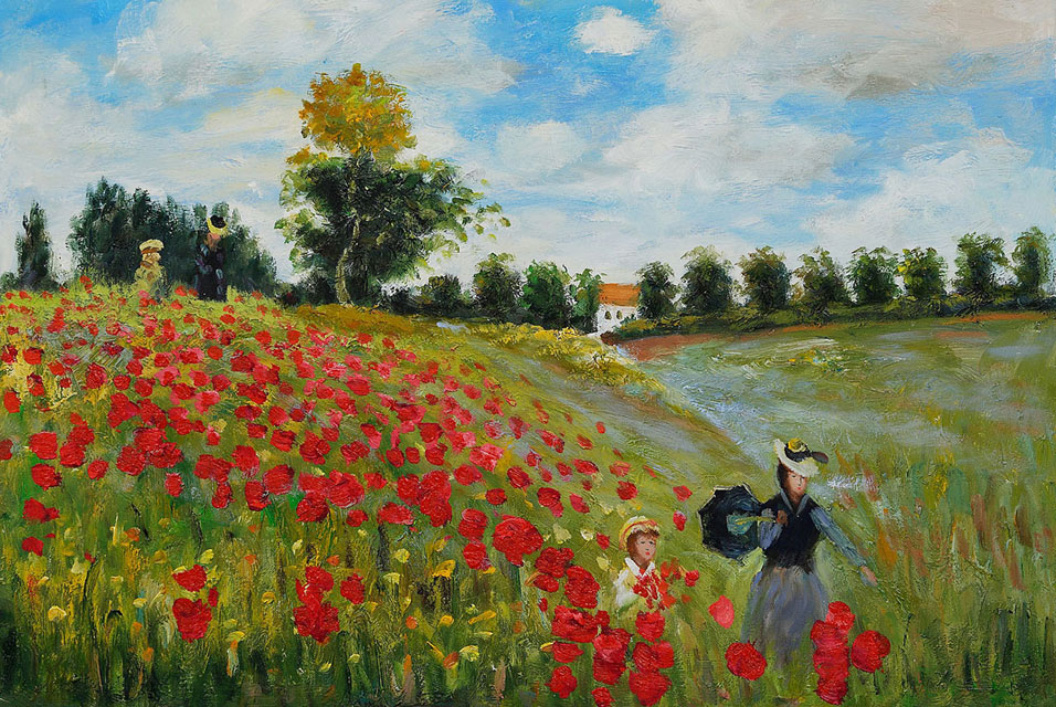 Claude Monet: „Poppy Field in Argenteuil” (1873.) – poezija svakodnevnog trenutka