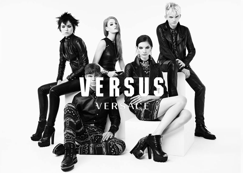 holie may versus versace fall winter 2014 2015 campaign ben toms