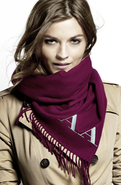 Burberry Scarf Styling - The Bandana featuring Amber Anderson