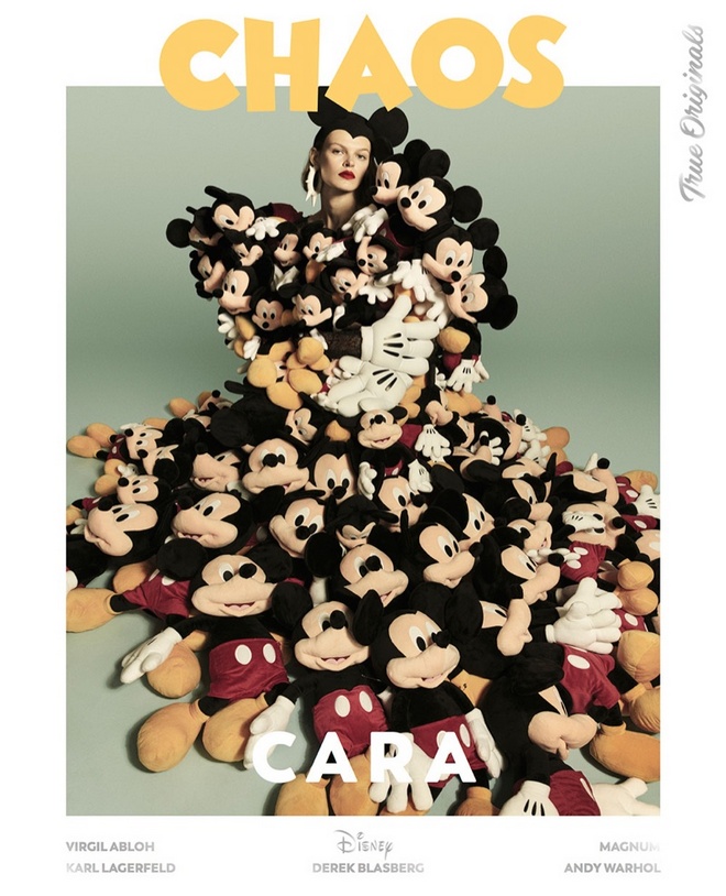 Bella Hadid Chaos Magazine Disney Cover