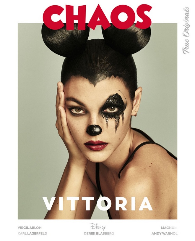 Bella Hadid Chaos Magazine Disney Cover