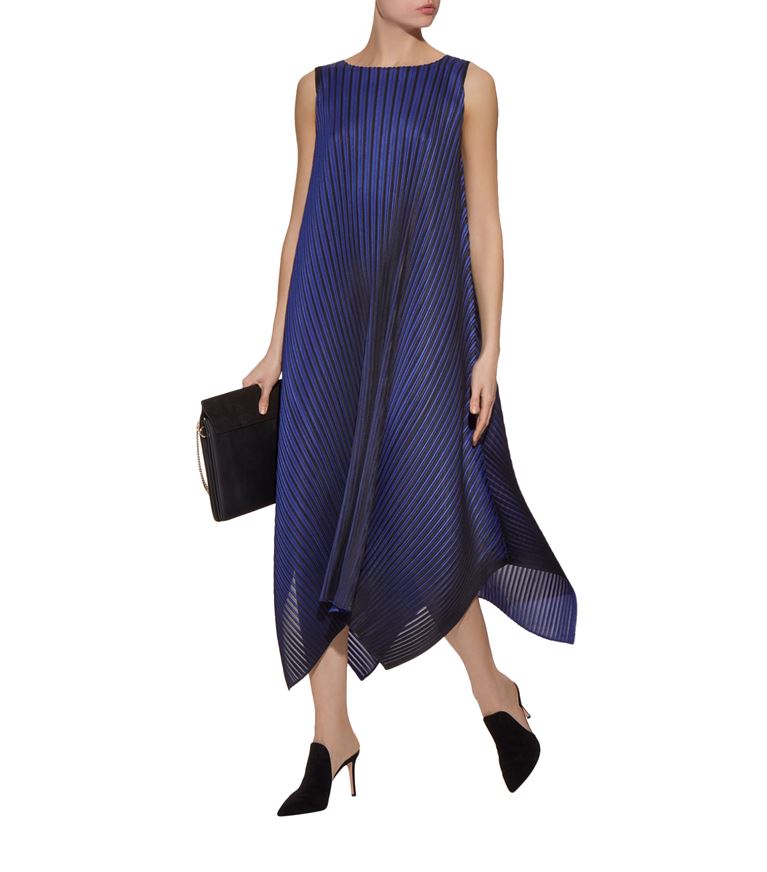 ombre pleated dress 000000006029338003 f