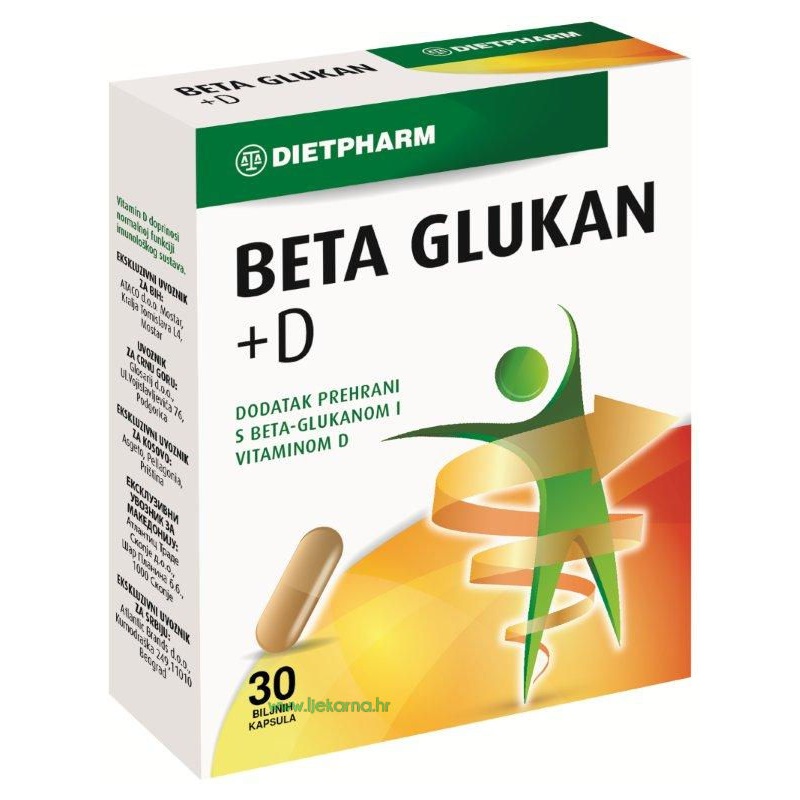 dietpharm beta glukan d 30 kom